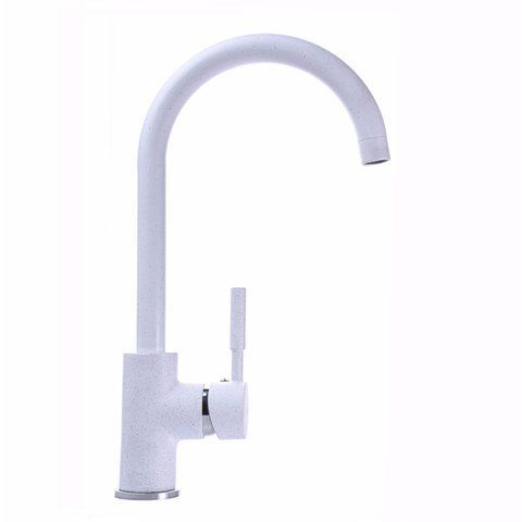 Смеситель для кухни Globus Lux LAZER GLLR-0203S 7-WHITE 000019227 фото
