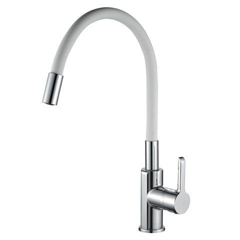 Смеситель для кухни DOMINO PRESTIGE DPS-203SLR-WHITE 000022594 фото