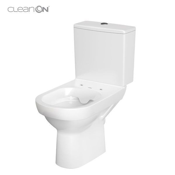 Компакт Cersanit 602 CITY NEW CLEAN ON 011 3/5 с сиденьем дюропласт лифт 000023050 фото