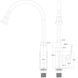 Смеситель для кухни Globus Lux BONN GLB-0203SA-G03 000028499 фото 2