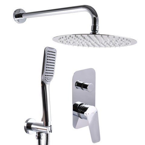 Смеситель для душа встроенный TOPAZ CAPRI TCA-15205-H43 комплект с душ.набором, 2 лейки, D35 000027414 фото