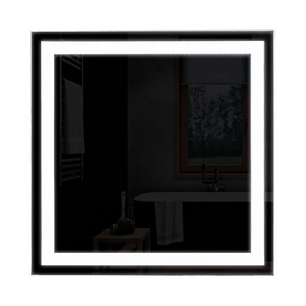 Зеркало UNIO MRR-01 SQR-AA 800 x 800 mm LED FL 000026927 фото