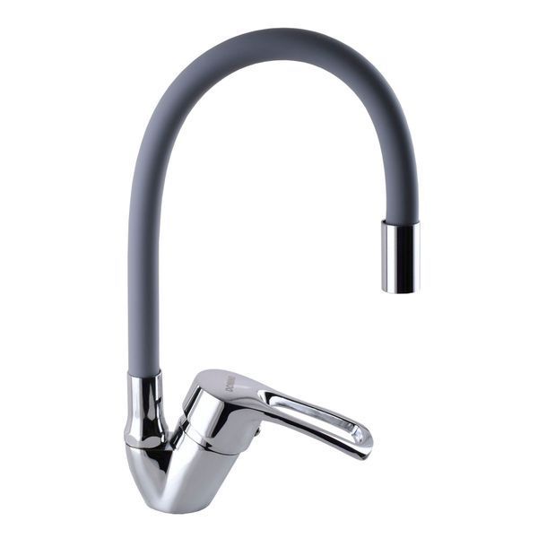 Смеситель для кухни DOMINO SIRIUS DSV-203SLR-GRAY 000020087 фото