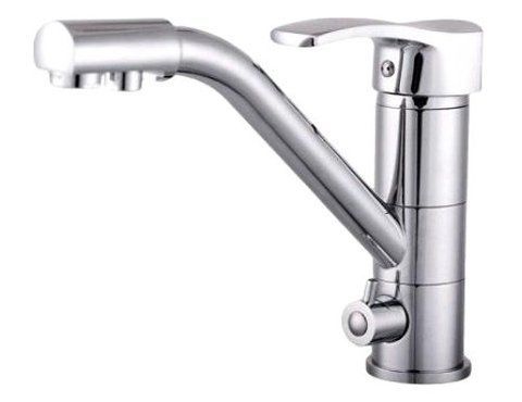 Смеситель Globus Lux GLLR-0555 Chrome с верхней ручкой 12634 фото