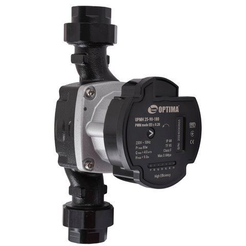 Насос циркуляционный энергосберегающий Optima PRIME UPMH 25-90AUTO 180мм + гайки 000027874 фото