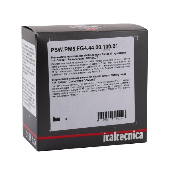Реле давления Italtecnica PM-5 G 000024441 фото