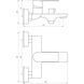 Смеситель для ванны Globus Lux Niagara GLN-0102N 000018450 фото 6