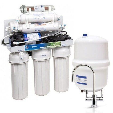 Фильтр обратного осмоса Aquafilter RP-RO7-75 (FRO8JGMP) 12873 фото