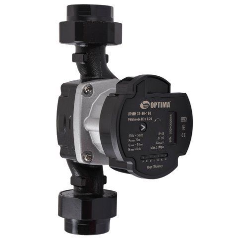 Насос циркуляционный энергосберегающий Optima PRIME UPMH 32-80AUTO 180мм + гайки 000027875 фото