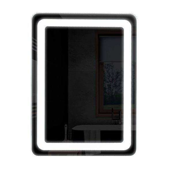 Зеркало UNIO MRR-04 SQR-RA 600 x 800 mm LED FL 000026929 фото