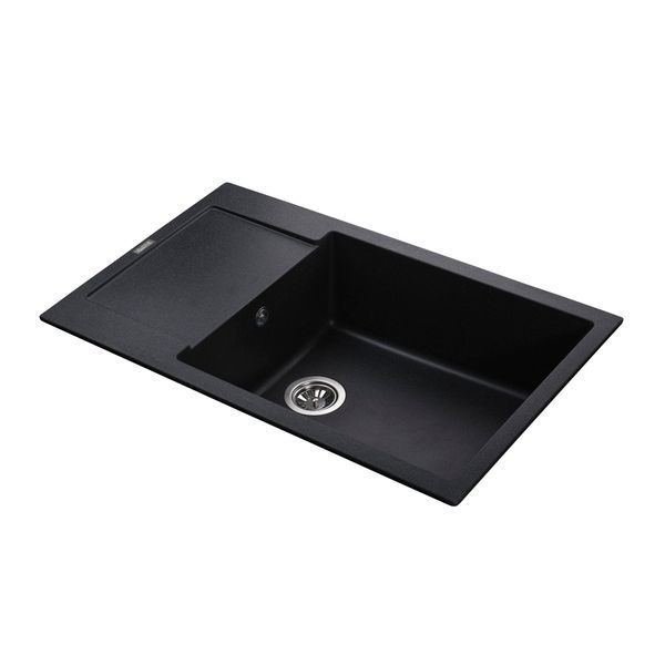 Гранитная мойка Globus Lux MALABI графiт 780x500мм-А0001 000022379 фото