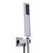 Смеситель для душа встроенный TOPAZ ODISS TO-18205-H66 ручная и верхня лейки, горизонт, хром 000027418 фото 2