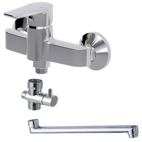 Смеситель для ванной и душа Cersanit VERO LONG SPOUT 000021656 фото