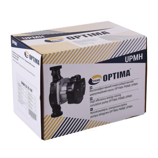 Насос циркуляционный энергосберегающий Optima PRIME UPMH 32-70AUTO 180мм + гайки 000027876 фото