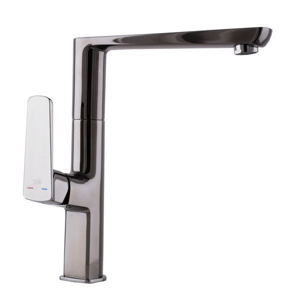 Змішувач для кухні TOPAZ LEXI TL 21401-H57-GB cartridge D25 шланги 55см,титан блиск PVD 000021959 фото
