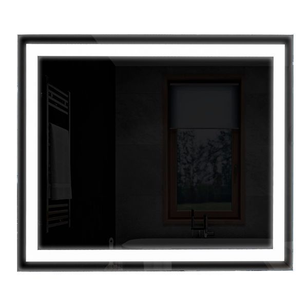 Зеркало UNIO MRR-05 SQR-AA 1000 x 800 mm LED FL 000026930 фото