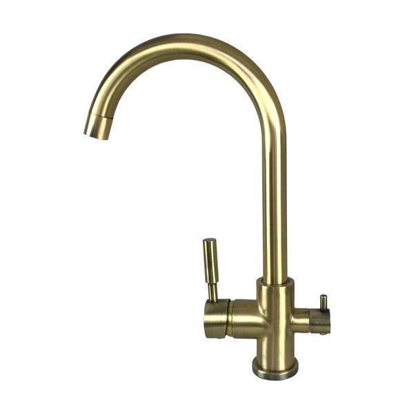 Смеситель для кухни под осмос Globus Lux LAZER GLLR-0333-9-BRONZE 000014072 фото
