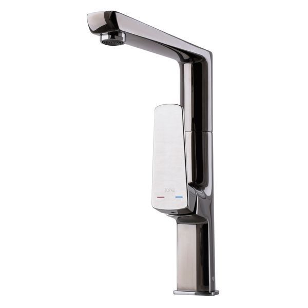 Змішувач для кухні TOPAZ LEXI TL 21401-H57-GB cartridge D25 шланги 55см,титан блиск PVD 000021959 фото