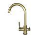 Смеситель для кухни под осмос Globus Lux LAZER GLLR-0333-9-BRONZE 000014072 фото 3