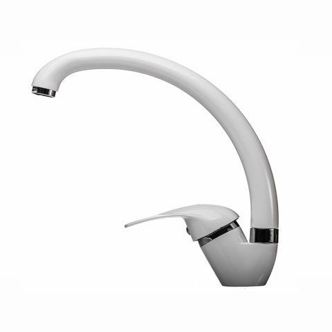 Смеситель для кухни EcoMix ENERGO GEZ-WHITE-103S 000011891 фото