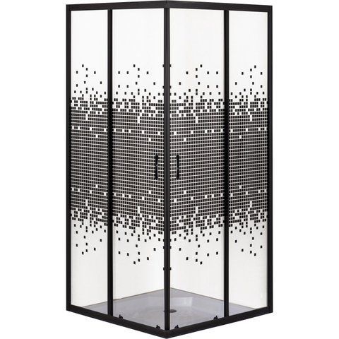 Душова кабіна квадратна без піддона ODRA N90TB.Mosaic BRAVO (1уп.) 000028400 фото