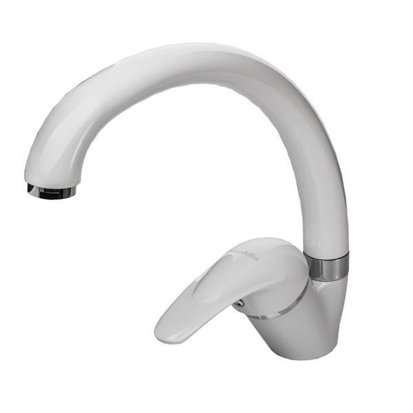 Змішувач для кухні EcoMix ENERGO GEZ-WHITE-103S 000011891 фото