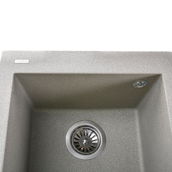 Гранитная мойка Globus Lux LAMA сірий камiнь 410x500мм-А0005 000007950 фото