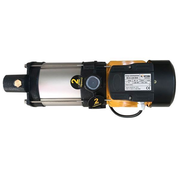 Насос центробежный многоступенчатый Optima MH-N 1100INOX 1,1кВт нерж, колеса 000011513 фото