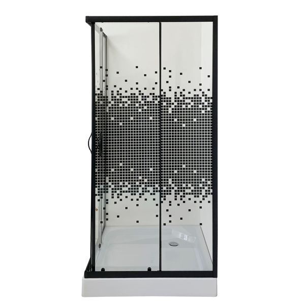 Душова кабіна квадратна NER L90TB.Mosaic (L90B.Mosaic) BRAVO (2уп.) 000019820 фото