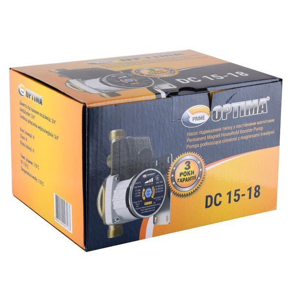 Насос повышения давления Optima Prime DC 15-18 AUTO 000024717 фото