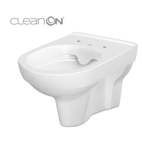 CET Cersanit 794 CITY NEW CLEAN ON підвісний з кришкою дюропласт ліфт SLIM 000020744 фото