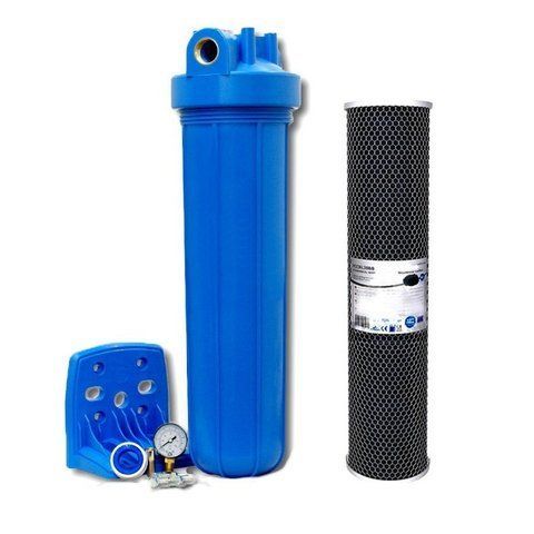 Фильтр Big Blue 20 Aquafilter FH20B1-WB с угольным картриджем. 12332 фото