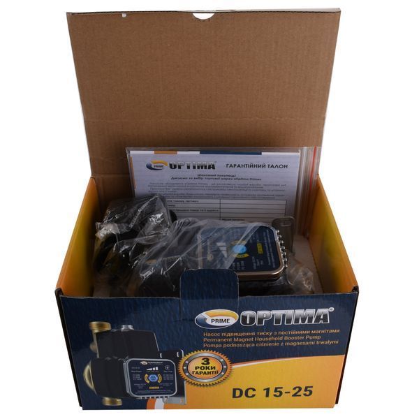 Насос повышения давления Optima Prime DC 15-25 AUTO 000024718 фото