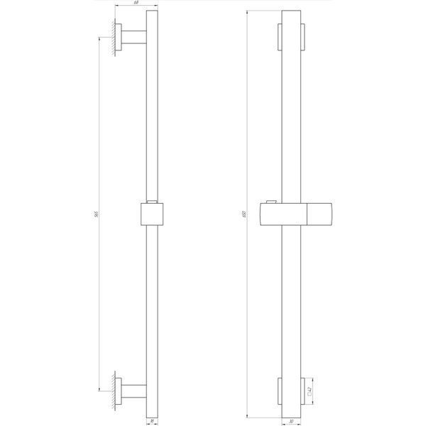 Душевая стойка Globus Lux SUS-1108 000017551 фото