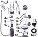 Насос фекальный с режущим механизмом Optima V1500-QG 1,5кВт 000011516 фото 3