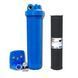 Фильтр Big Blue 20 Aquafilter FH20B1-WB с угольным картриджем. 12332 фото 1
