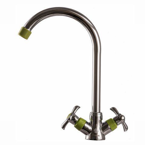 Змішувач для кухні DOMINO DK-H1-2N-GREEN 000011731 фото