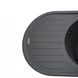 Гранитная мойка Globus Lux OHARA серый металлик 770х500мм-А0003 000021078 фото 3