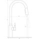 Смеситель для кухни Globus Lux ALPEN SBT1-2033-GP 000026597 фото 7