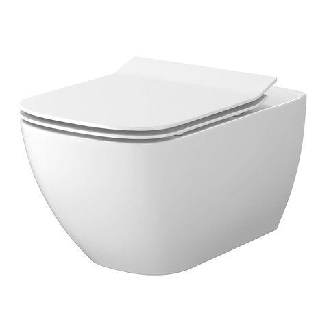 CET Cersanit В245 VIRGO CLEAN ON подвесной з сиденьем дюропласт лифт PL 000024799 фото