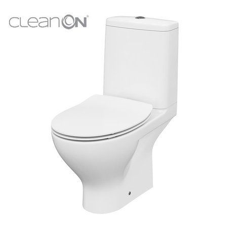 Компакт Cersanit 667 MODUO CLEAN ON 011 3/5 с сиденьем дюропласт SLIM WRAP LIFT 000020803 фото