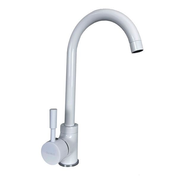 Змішувач для кухні Globus Lux LAZER GLLR-0103 S-WHITE 000013072 фото