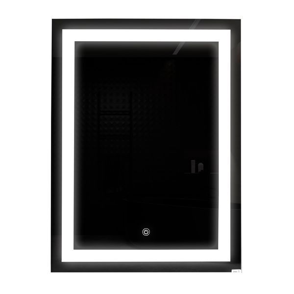 Зеркало UNIO MRR-01 SQR-AA-S 600 x 800 mm LED FL с сенсором 000027462 фото