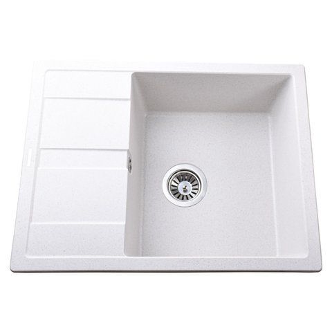 Гранитная мойка Globus Lux ONE жемчужный 650х500мм 000003453 фото