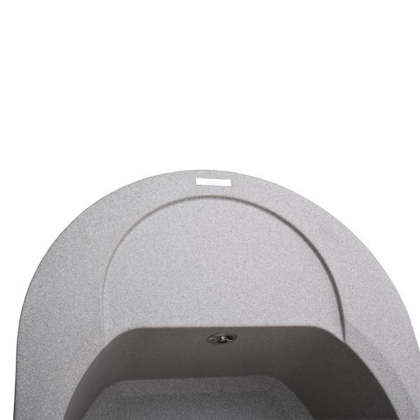 Гранитная мойка Globus Lux MORAINE серый камень 600x470мм-А0005 000022393 фото