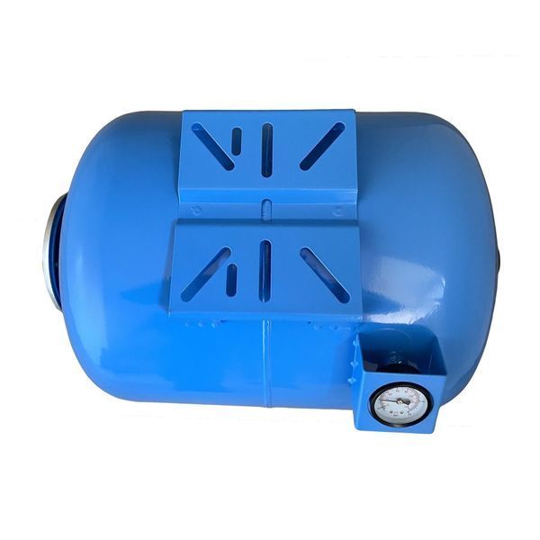 Гидроаккумулятор 50л VOLKS pumpe 10bar гор. (с манометром) 000014700 фото