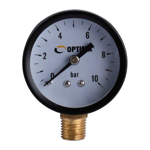 Манометр Optima 10 атм. 50 мм. ( Y50 - YFC-2 ) 000020924 фото