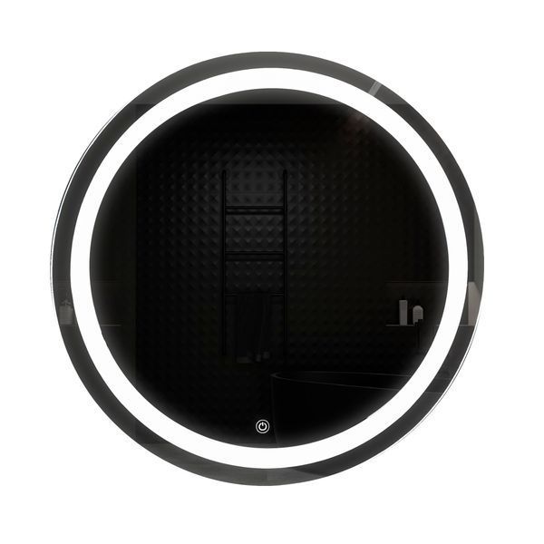 Дзеркало UNIO MRR-09 RND-S 700 x 700 mm LED FL з сенсором 000027464 фото