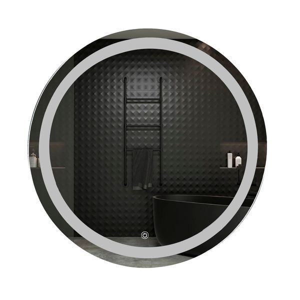 Дзеркало UNIO MRR-09 RND-S 700 x 700 mm LED FL з сенсором 000027464 фото