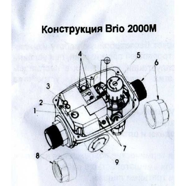 Захист сухого ходу Brio 2000 -А автомат 000004026 фото